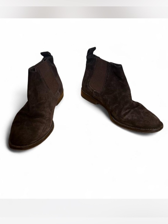 Jenni Kayne Shoes - 💜 Jenni Kayne Suede Chelsea Boots - Dark Brown (38.5)
